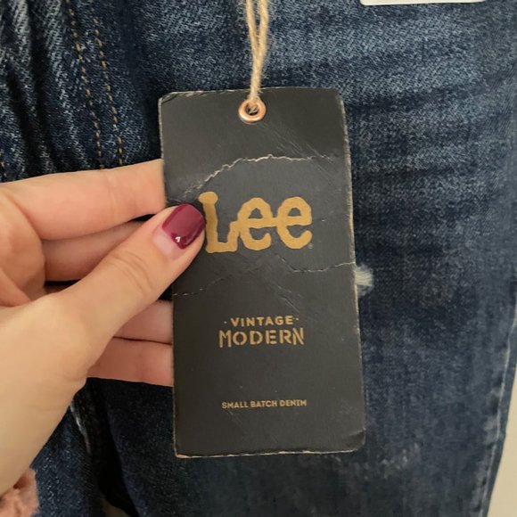 NWT Lee Vintage Modern High Rise Straight Leg Ankle 25 KC Blues - Picture 7 of 16